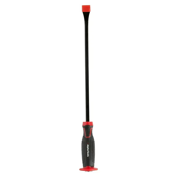 Alpha Tools Stechbeitel-Set - 4 -tlg. - Alpha Tools Brechstange mit rotem Griff und schwarzem Schaft. Ideal für Hebelarbeiten.