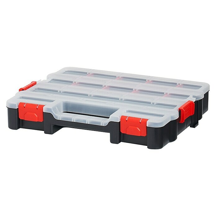 Alutec Organizer Compact 330 (L x B x H: 330 x 270 x 60 mm, Anzahl Fächer: 17 Stk., Ohne Inhalt) | BAUHAUS
