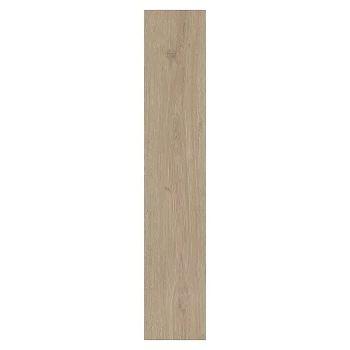 Parador Vinylbodenmuster Basic 30 Eiche Regent grau Gebürstete Struktur - 200 x 216 x 9,4 mm, Landhausdiele - Holzstruktur-Fliese in einem hellen Farbton. Die Fliese präsentiert ein authentisches Holzdesign und ist ideal für moderne Innenräume.