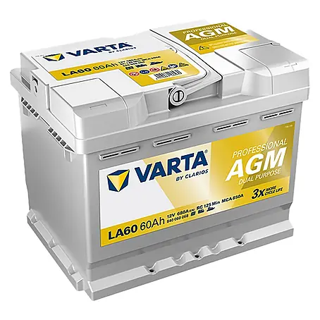 Varta  Bootsbatterie Professional AMG LA60