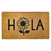 Felpudo Hola Girasol (Marrón, 70 x 40 cm) | BAUHAUS