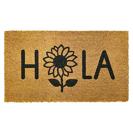 Felpudo Hola Girasol