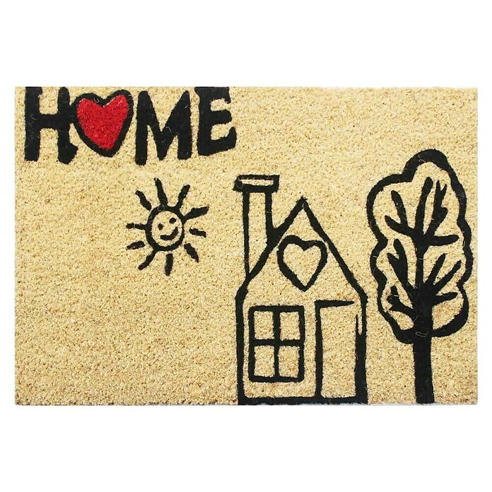 Felpudo Home Paisaje (Beige, 60 x 40 cm) | BAUHAUS