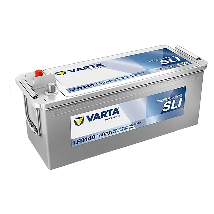 Varta Bootsbatterie Professional LFD140 - Kapazität: 140 Ah - Eine VARTA Professional SLI Batterie LFD140 140Ah, ideal für Nutzfahrzeuge und Anwendungen mit hohem Energiebedarf.