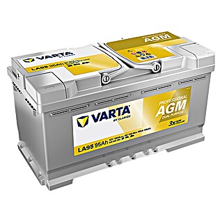 Varta Bootsbatterie Professional AMG LA95 (Kapazität: 95 Ah, 12 V)