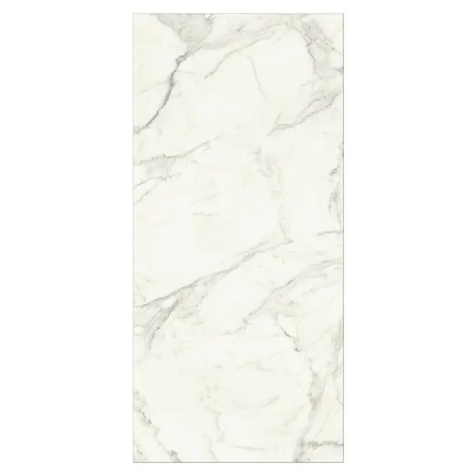 Parador Designboden Modular One - Marmor Eos weiß, Landhausdiele, 853 x 400 x 8 mm - Elegante Marmorfliese in Weiß mit grauen Adern. Ideal für stilvolle und moderne Raumgestaltung.