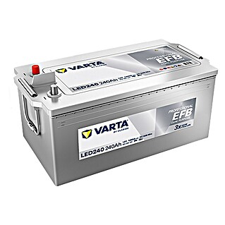 Varta Bootsbatterie Professional EFB LED240 (Kapazität: 240 Ah, 12 V)