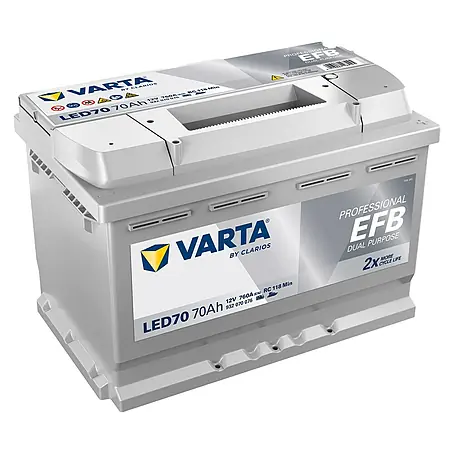Varta  Bootsbatterie Professional EFB LED70