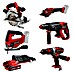 Einhell Power X-Change 18V Maschinen-Set TE-TK 18/5 + 2 