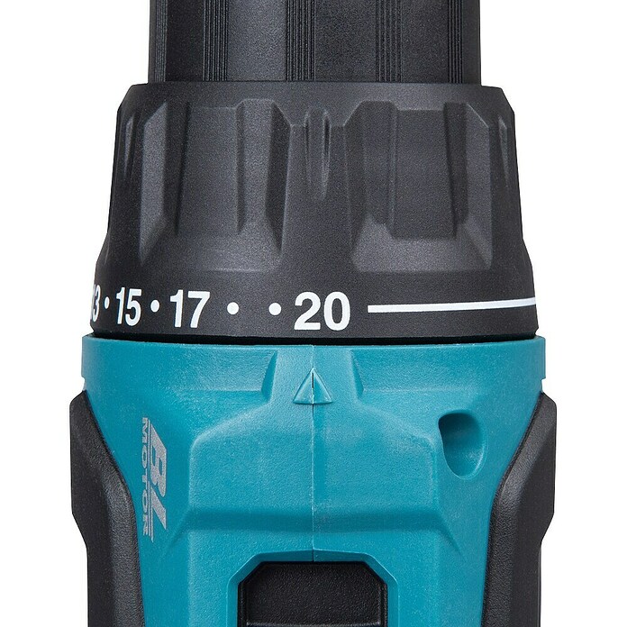 Makita Taladro atornillador percutor de batería DHP490 (18 V, 2 baterías, 3 Ah, 65 Nm) | BAUHAUS