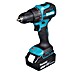 Makita Taladro atornillador percutor de batería DHP490 