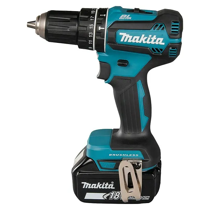 Makita LXT 18V Taladro percutor de batería DHP485 -  - Imagen de un taladro atornillador inalámbrico Makita.