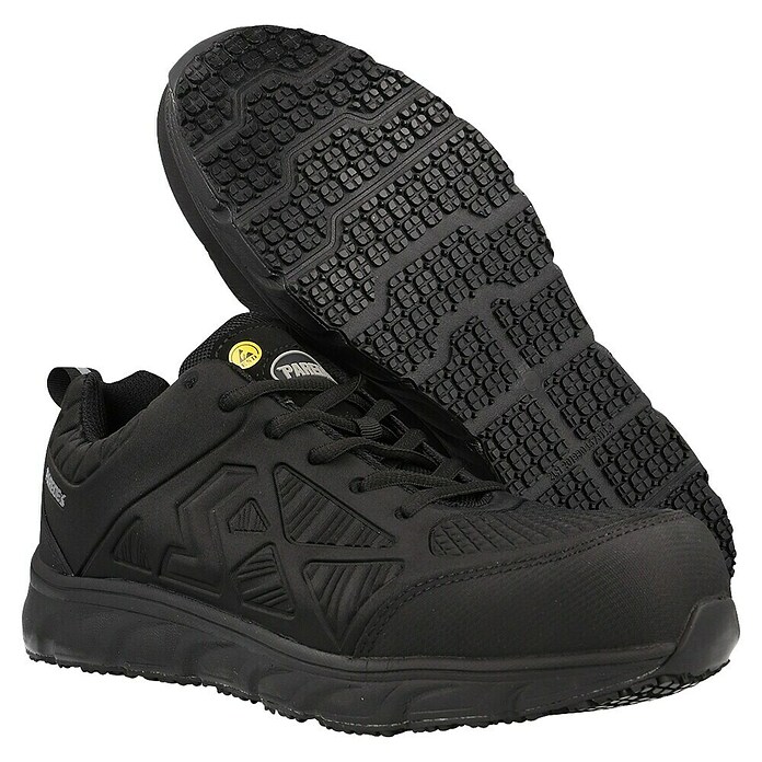 Paredes Zapato bajo de seguridad Jet (41, Clase de protección según EN ISO 20345: S3, Negro) | BAUHAUS
