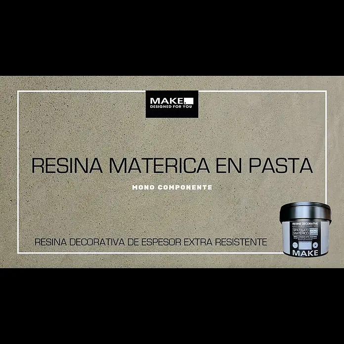 Fleur Resina sintética de color decorativa Materica en pasta - Gris, 2 l, Mate -  Resina Materica en Pasta Paso a Paso