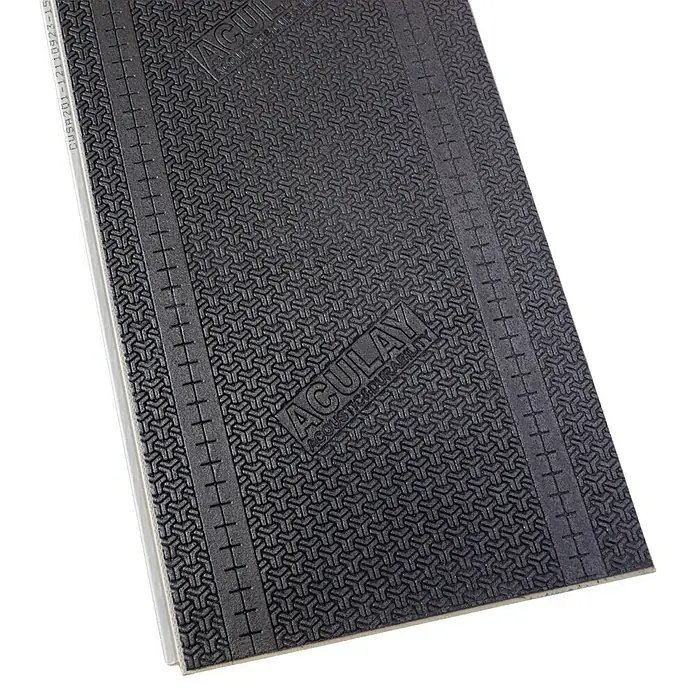 Vinylboden SPC Silent - Garda Eiche, Landhausdiele, 1.220 x 229 x 5,3 mm - Akulay Akustik-Dämmplatte mit speziellem Design für Schallschutz und Langlebigkeit.