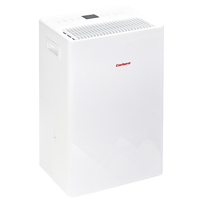 Corberó Deshumidificador CDG20 (380 W, Potencia de deshumidificación: 20 l/día, Blanco) | BAUHAUS