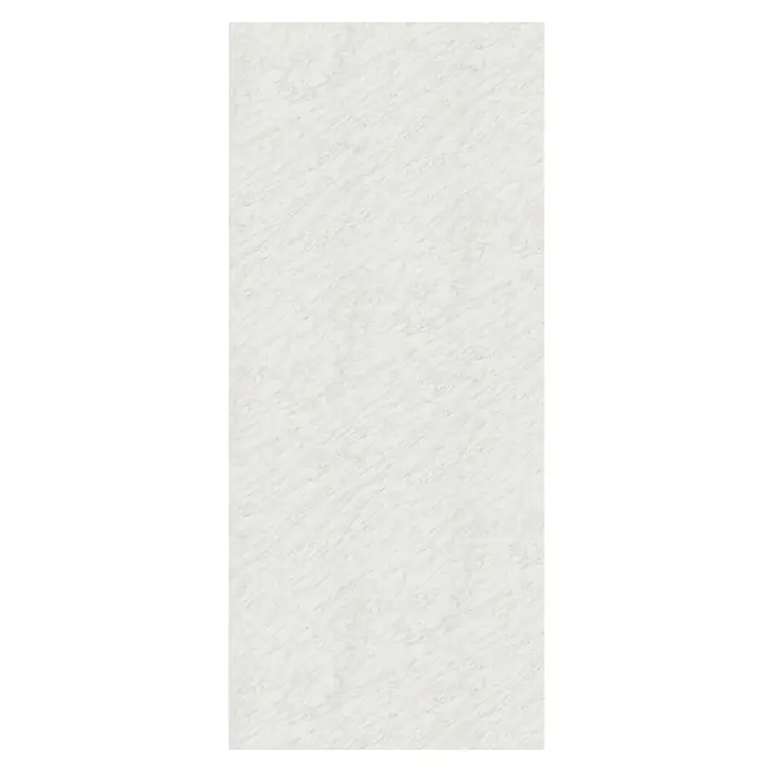 Wetwall Wandpaneel Elite - 16 x 242 cm, Carrara Marble, Abgerundete Kante - Helle, marmorierte Tapete mit feinen, grauen Adern, die eine elegante und zeitlose Optik erzeugt. Perfekt für moderne Innenräume.