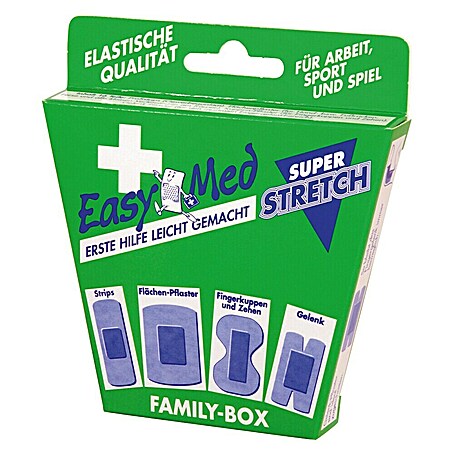EasyMed Pflaster Familybox (16 Stk., Hochelastisch)