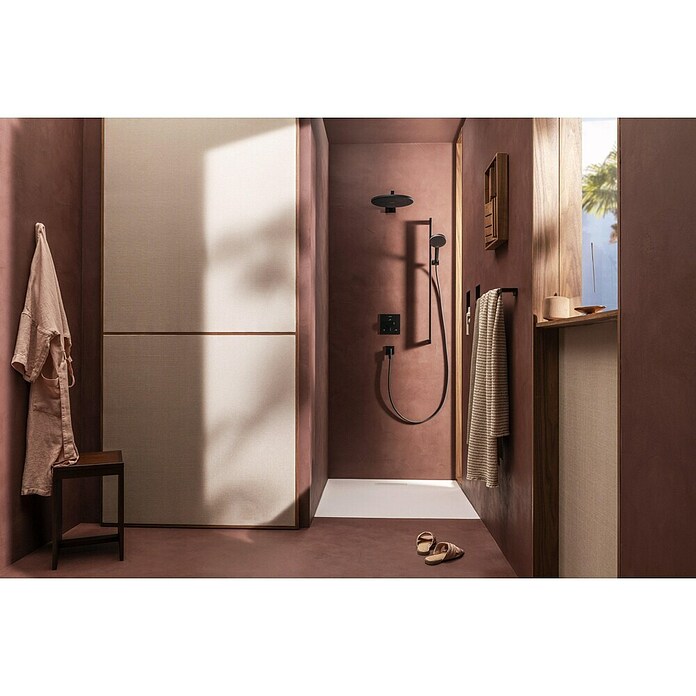 Hansgrohe Douchekop Raindance alive handdouche125 3 jet (Aantal functies: 3 st., Zwart) | BAUHAUS