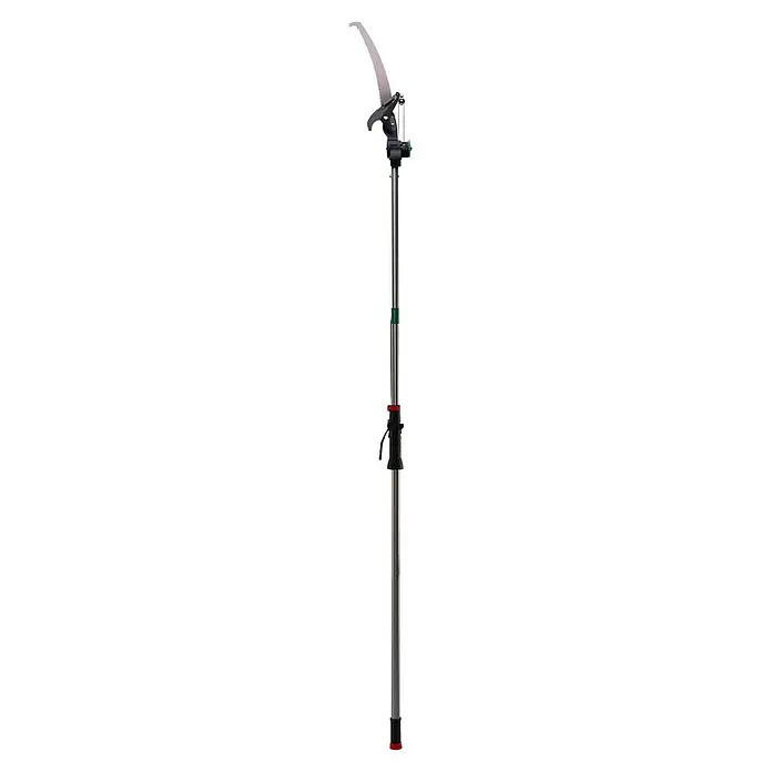 Gardol Teleskop-Astschere GDB32 Comfort - Längenverstellung: 199 cm - 275 cm, Schneidsystem Gartenschere: Bypass - Eine ausziehbare Astsäge mit verstellbarem Kopf zum einfachen Schneiden von Ästen in großer Höhe.