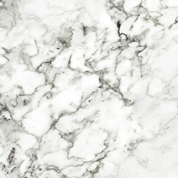 Wetwall Wandpaneel Elite - 16 x 242 cm, Romana Marble, Abgerundete Kante - Eleganter Marmor-Hintergrund mit zarten grauen Adern. Ideal für stilvolle Designs und hochwertige Präsentationen.