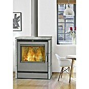 Fireplace Dauerbrandofen Rönky Speckstein (9 kW, Raumheizvermögen: 160 m³, Verkleidung: Speckstein, Grau)