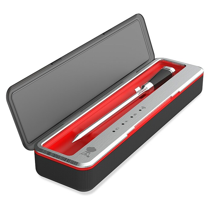 Weber Termometer za žar  (Do x Š x V: 15 x 5,1 x 3,8 cm, Črna/Srebrna) | 8315 - Grill-Zubehör Marke | ICGB - Grillzubehör | ICG - Grillgeräte / Grillzubehör | IC - Freizeit im Garten | I - Stadtgarten | BAUHAUS