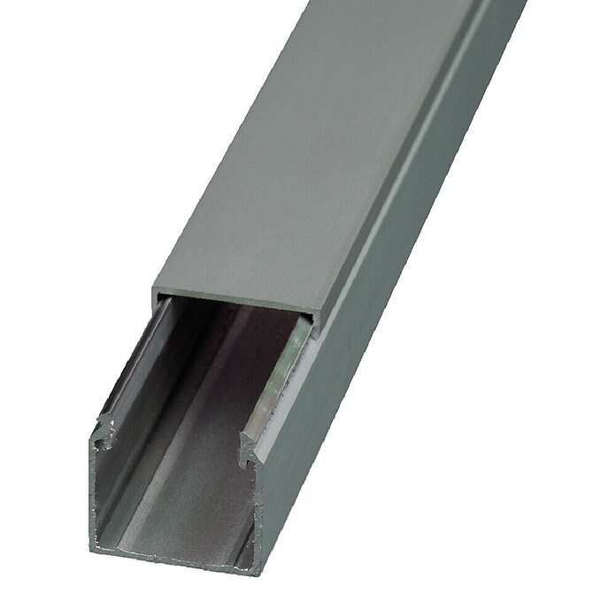 Kabelkanal CKA (B x H: 40 x 40 mm, Länge: 2 m, Aluminium, Weiß RAL 9010) | BAUHAUS