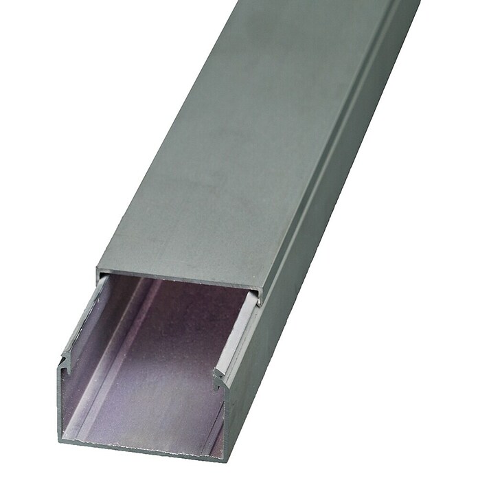 Kabelkanal CKA (B x H: 60 x 40 mm, Länge: 2 m, Aluminium, Natur eloxiert) | BAUHAUS