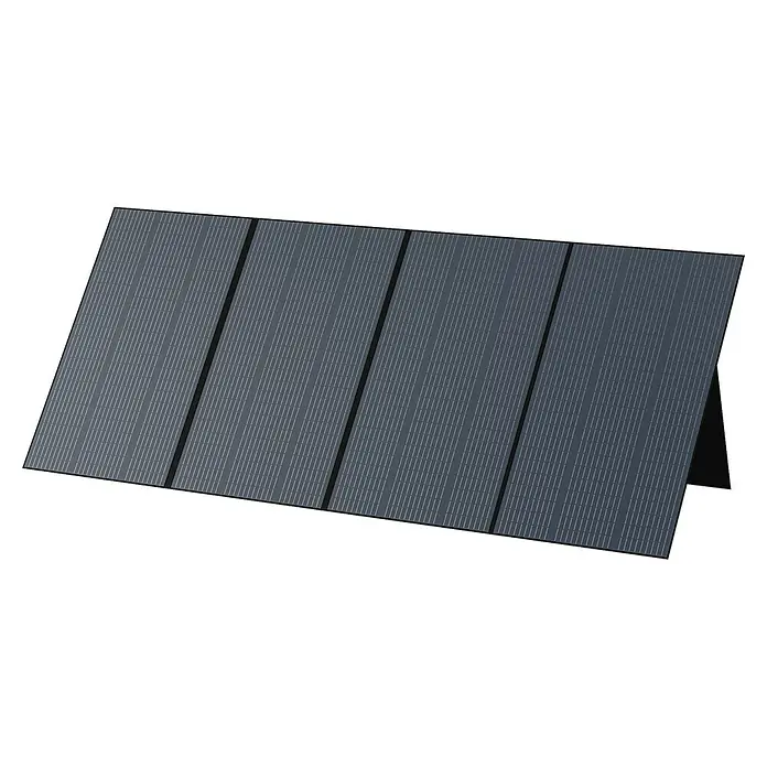 Bluetti Solarmodul PV350 - 2.400 x 905 x 15 mm - Abbildung eines Solarmoduls. Eine nachhaltige und erneuerbare Energiequelle zur Stromerzeugung, die umweltfreundlich ist und zur Energiewende beiträgt.