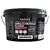 Make Esmalte protector para pared al agua (4 l, Mate, Blanco) | BAUHAUS