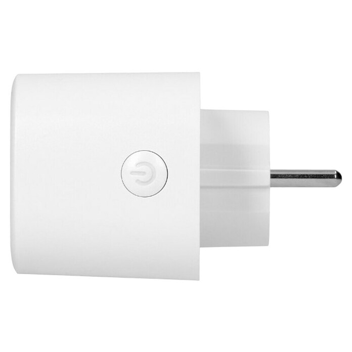 Strujni razdjelnik Wi-Fi, dvostruki  (16 A, 3.680 W, Boja: Bijela) | BAUHAUS