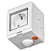 Nadžbukna utičnica za vlažne prostore Wi-Fi  (16 A, Boja: Siva, IP55) | BAUHAUS