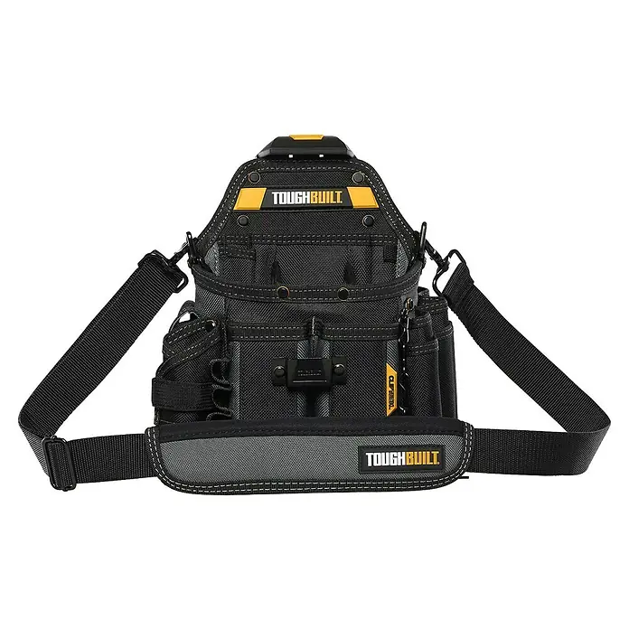 ToughBuilt ClipTech Bolsa para herramientas - Ancho: 140 mm, Poliéster, Con correa - La bolsa de herramientas ToughBuilt TB-CT-150 es una herramienta práctica para los artesanos. Ofrece amplio espacio de almacenamiento y comodidad de transporte.