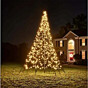 Kerstverlichting Fairybell - 4 m - incl. mast (Ø x h: 2 x 4 m, Aantal lichtbronnen: 640 st., Warm wit) | BAUHAUS