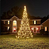 Kerstverlichting Fairybell - 4 m - incl. mast (Ø x h: 2 x 4 m, Aantal lichtbronnen: 640 st., Warm wit) | BAUHAUS