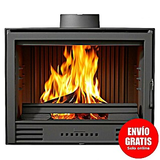 Insert de leña H700SC (An x Al: 70 x 55 cm, 10 kW, Volumen de calefacción: 200 m³, Antracita)