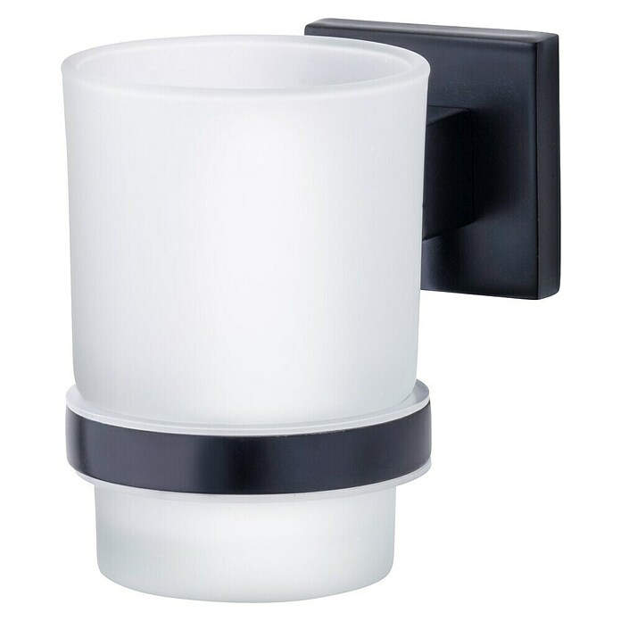 Fackelmann New York Glashalter (Schwarz, Metall) | BAUHAUS