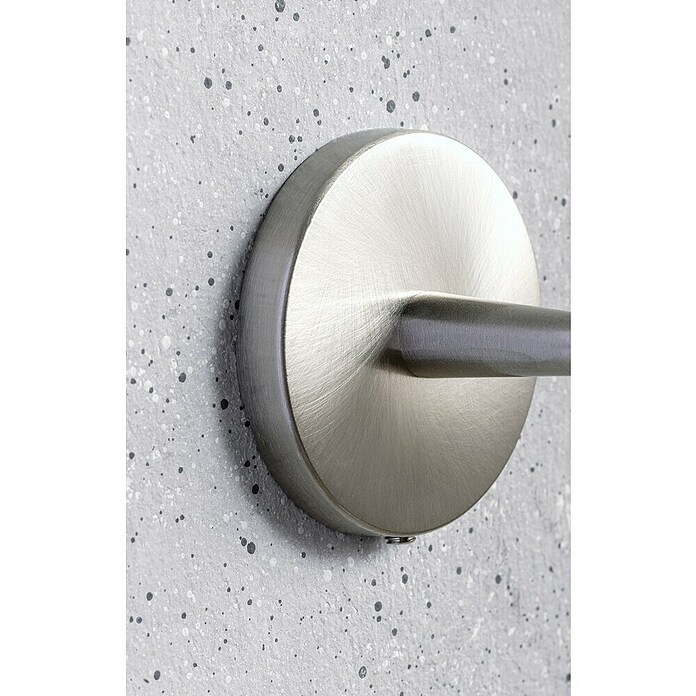 Fackelmann Fusion Toilettenpapierhalter (Mit Deckel, Silber gebürstet, Matt) | BAUHAUS