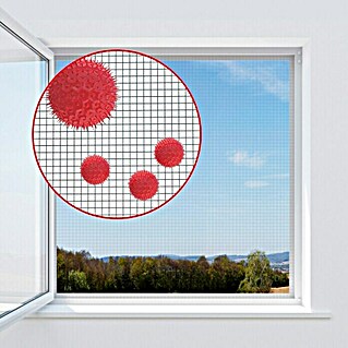 Windhager Insektenschutzgitter Pollenschutz Z20 (150 x 120 cm, Anthrazit, Fenster)
