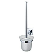 Fackelmann Mare WC-Bürstengarnitur (Metall, Chrom, Weiß) | BAUHAUS