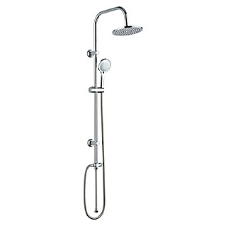 Rousseau Sistema de ducha Tulum (Con selector, Número de tipos de chorro: 3 ud., Cromo)