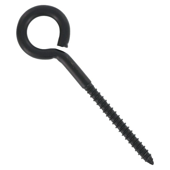 Marinetech Ösenschraube (Ø x L: 6 x 62 mm, Edelstahl, A4, Schwarz) | BAUHAUS