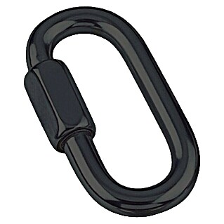 Marinetech Schraubverbinder (Durchmesser: 5 mm, Edelstahl, A4, Schwarz)
