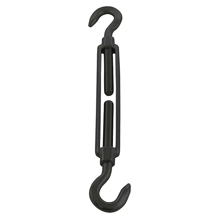 Marinetech Spannschloss (Edelstahl, Ausstattung: 2 Haken, Schwarz/Matt) | BAUHAUS
