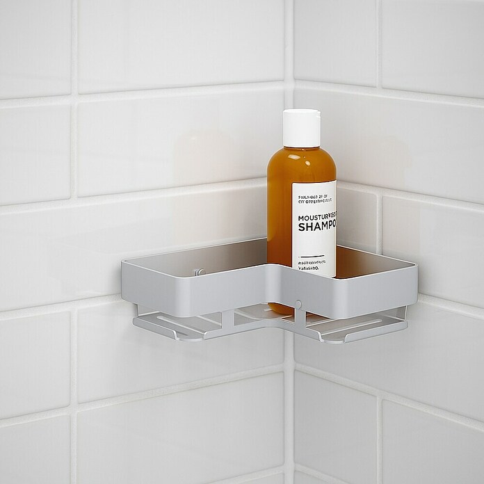 Cesta de baño angular Balance (Cromo) | BAUHAUS