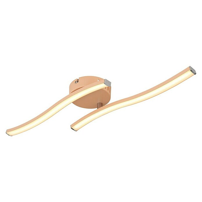 Globo Led-plafondlamp Tyler (Perziek, l x b x h: 51,5 x 10 x 7,2 cm, 12 W) | BAUHAUS
