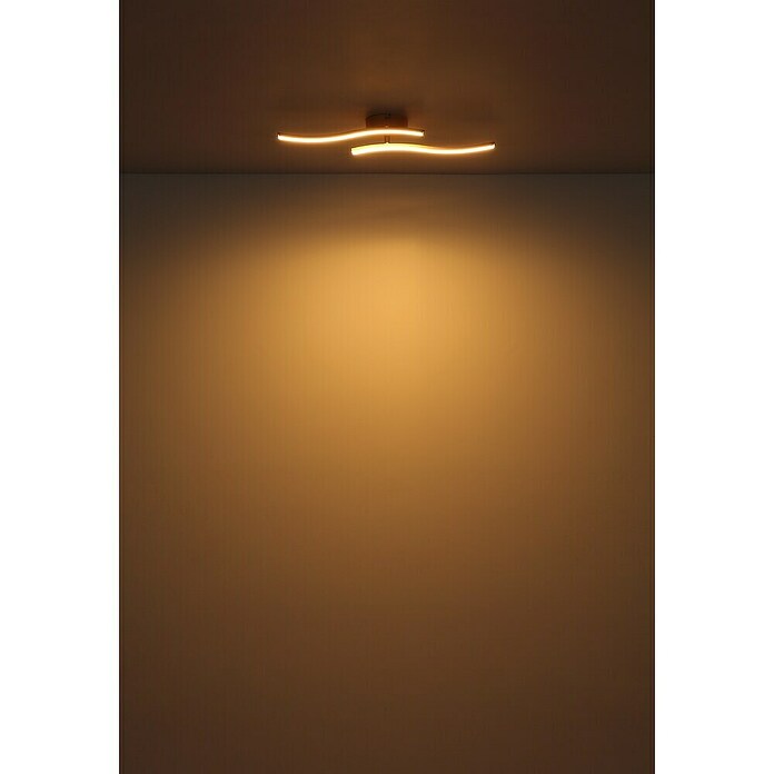 Globo Led-plafondlamp Tyler (Perziek, l x b x h: 51,5 x 10 x 7,2 cm, 12 W) | BAUHAUS