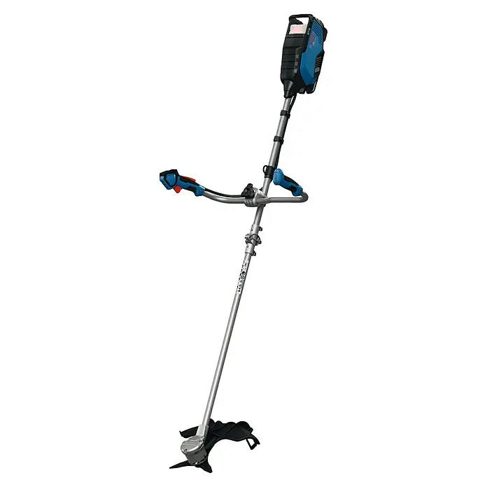 Bosch Professional AMPShare 18V Akku-Freischneider GFR18V-25 BH - 18 V, Schnittbreite Faden: 40 cm, Schnittbreite Messer: 25 cm - Freischneider von Bosch, akkubetrieben und mit verstellbarem Griff für komfortables Arbeiten im Garten und auf Grünflächen.