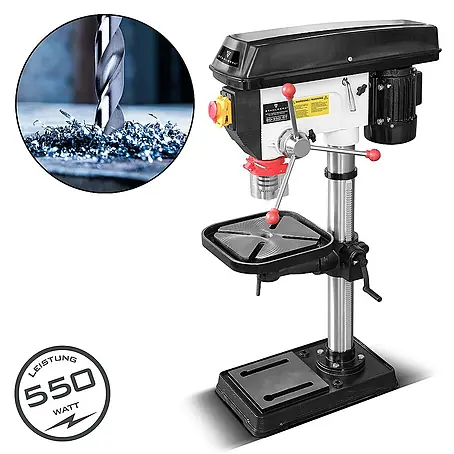 STAHLWERK  Bohrmaschine BD-550 ST Säulenbohrmaschine 550W Leistung